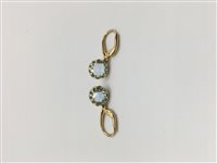 Orecchini Soma Gioielli Donna Orecchini in oro e pietre in Oro giallo Topazio SON OR OG/TOP/AZ 3.7